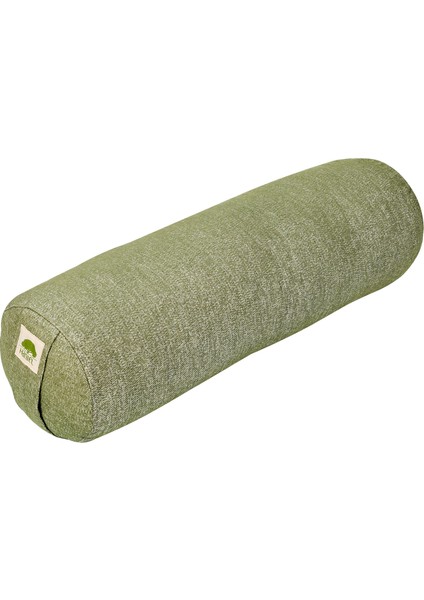 Yuj Om Yoga, Lüks Dayanıklı Organik Pamuk Dolgulu Yeşil Düz Yoga Bolster: Ergonomik Tasarım ve Yıkanabilir Kılıf ile Konforlu Yoga Destek Minderi fiyatları