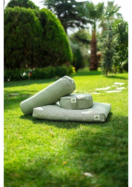 Yuj Om Yoga, Lüks Dayanıklı Organik Pamuk Dolgulu Yeşil Düz Yoga Bolster: Ergonomik Tasarım ve Yıkanabilir Kılıf ile Konforlu Yoga Destek Minderi modelleri