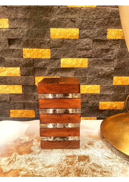 Hediyelik Dekoratif Masa Lambası, Şık Tahta Gece LED Lambası (Usb Veya 220V) fiyatları