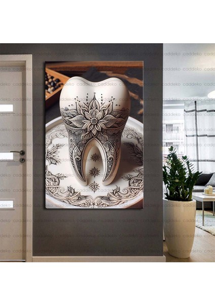 Ağız ve Diş Polikliniği, Dişçi Tabloları Dekoratif Diş, Dekoratif Dişçi, Dişçi Dekorasyonu DSC389