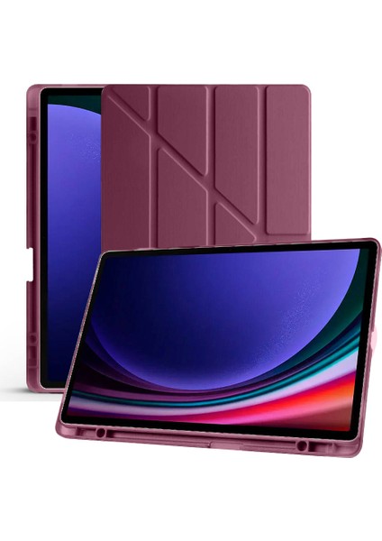 Samsung Tab S6 Lite P610 10.4 Inç Katlanabilir Kalemlikli Standlı Akıllı Kılıf indirimleri