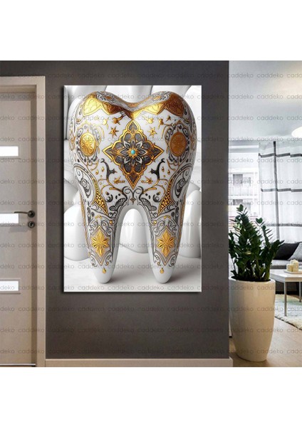Ağız ve Diş Polikliniği, Dişçi Tabloları Dekoratif Diş, Dekoratif Dişçi, Dişçi Dekorasyonu DSC388