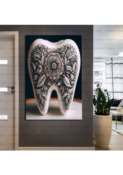 Ağız ve Diş Polikliniği, Dişçi Tabloları Dekoratif Diş, Dekoratif Dişçi, Dişçi Dekorasyonu DSC384