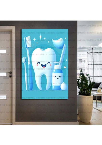 Ağız ve Diş Polikliniği, Dişçi Tabloları Dekoratif Diş, Dekoratif Dişçi, Dişçi Dekorasyonu DSC431