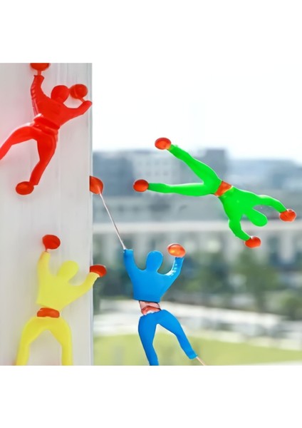 Camda Takla Atan Örümcek Sağlam Yapışkan Cama Duvara Yapışan Örümcek Adam Oyuncak Örümcek - 2 Adet fırsatları