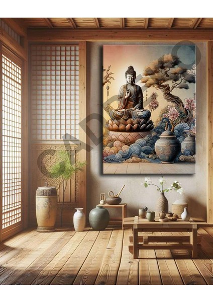 Buddha Feng Shui Buda Kanvas Tablo FNGS24