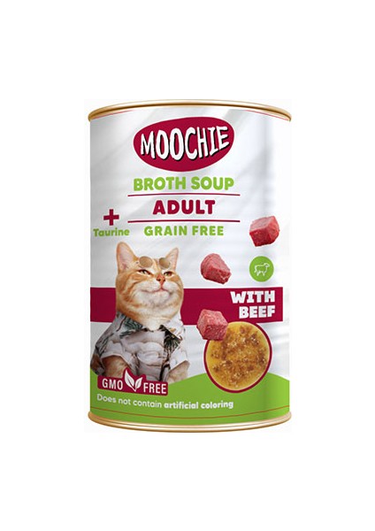 Et Suyu Çorba Dana Etli Yetişkin Kedi 135 ml