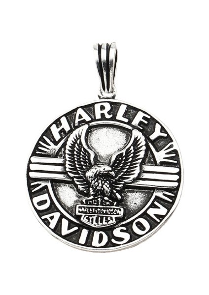 Gümüş 925 Ayar Harly Dıvson Kolye Ucu