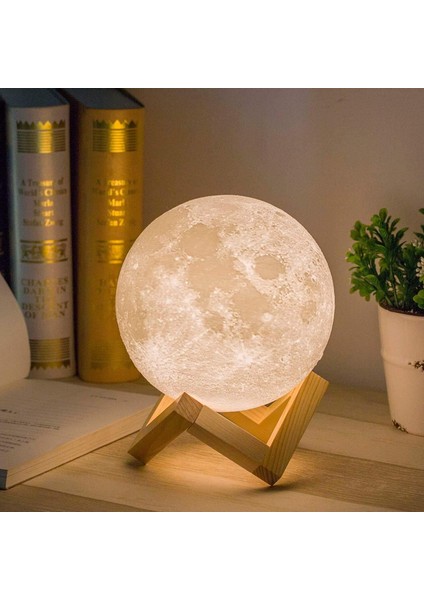 3D Ay Lambası Gece Lambası LED Ev Dekoru, Yatak Odası, Kadınlar Için Hediyeler fiyatları