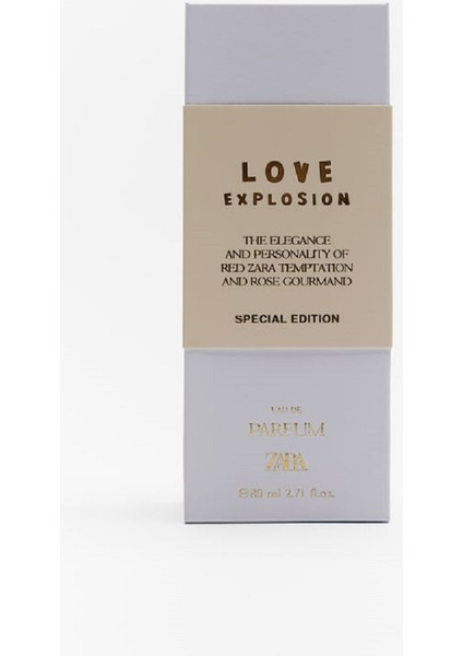 Love Explosıon Specıal Edıtıon Eau De Parfum 80 ml (2.71 Fl. Oz) Kadın Parfümü fiyatları