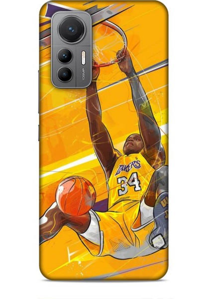 Xiaomi 12 Lite Kılıf Basketbolcular 13 Basket Topu 34 Case Kapak