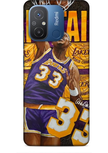 Realme C53 Kılıf Basketbolcular 23 Lakers 33 Jabbar Telefon Kabı