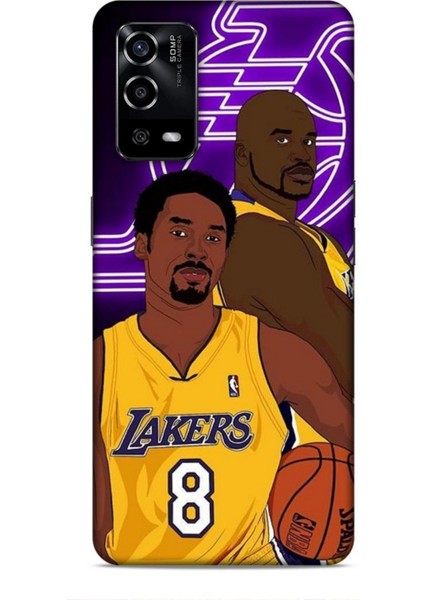 Oppo A55 4g Kılıf Basketbolcular 25 Kobe Soyulmayan Kılıf