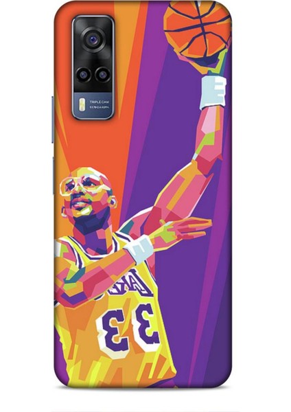 Vivo Y33 Kılıf Basketbolcular 22 Kareem Abdul Jabbar Kap