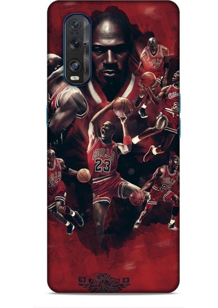 Oppo Find X2 Kılıf Basketbolcular 12 Bulls 23 Tasarım Kılıf