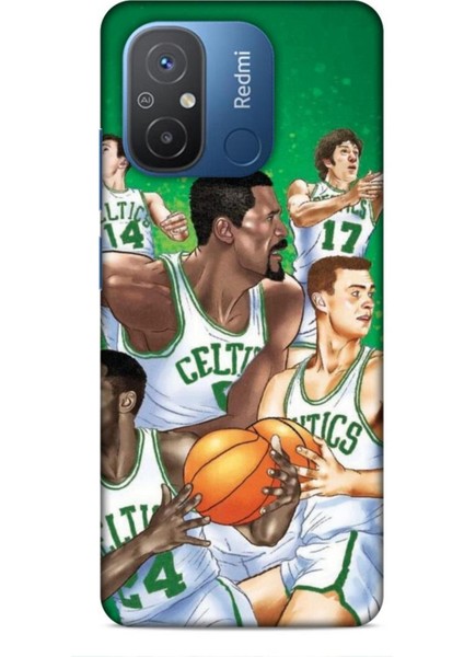 Realme C53 Kılıf Basketbolcular 26 Jayson Celtics Yeşil Soft Kapak