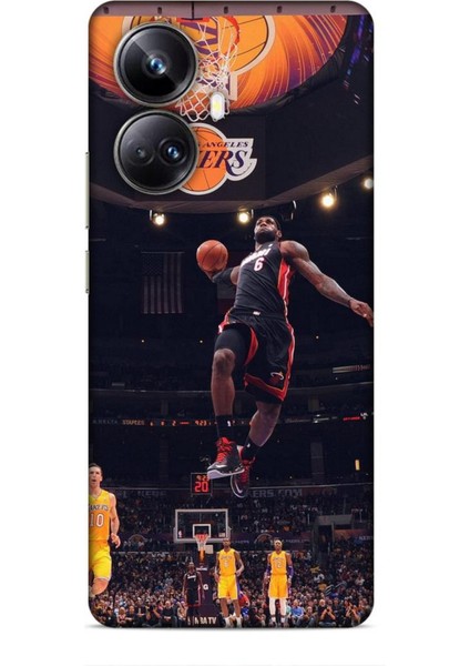 Realme 10 Pro Plus Kılıf Basketbolcular 16 Lebron James Hediyelik Kılıf