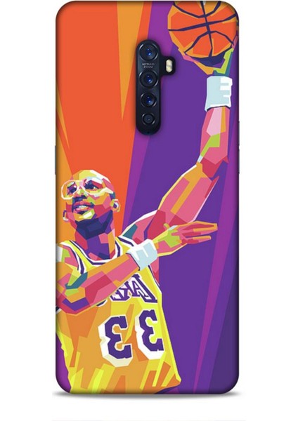 Oppo Reno 2 Kılıf Basketbolcular 22 Kareem Abdul Jabbar Kap