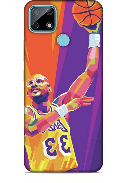 Realme C25 Kılıf Basketbolcular 22 Kareem Abdul Jabbar Kap