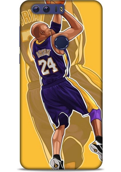 Honor 8A Kılıf Basketbolcular 9 Kobe Bryant 24 Mor Uv Kılıf