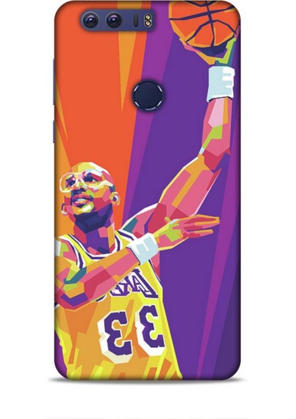 Honor 8A Kılıf Basketbolcular 22 Kareem Abdul Jabbar Kap