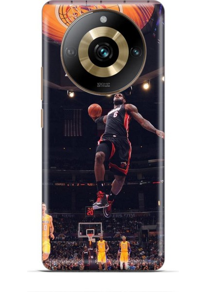 Realme 11 Pro Plus Kılıf Basketbolcular 16 Lebron James Hediyelik Kılıf