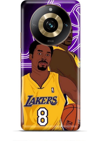 Realme 11 Pro Plus Kılıf Basketbolcular 25 Kobe Soyulmayan Kılıf