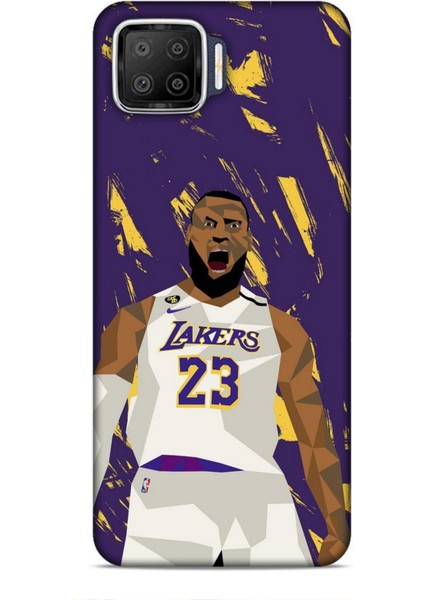 Oppo A73 Kılıf Basketbolcular 18 Lebron James Nba Parlak Kılıf