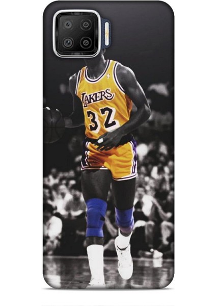 Oppo A73 Kılıf Basketbolcular 20 Lakers 32 Renkli Kılıf