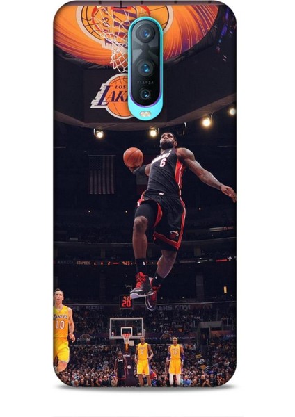 Oppo RX17 Neo Kılıf Basketbolcular 16 Lebron James Hediyelik Kılıf