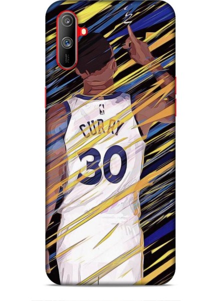 Realme C3 Kılıf Basketbolcular 14 Curry 30 Cover Kılıf