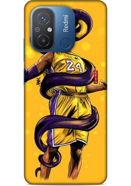Realme C53 Kılıf Basketbolcular 6 Kobe 24 Sarı Koruyucu Kapak