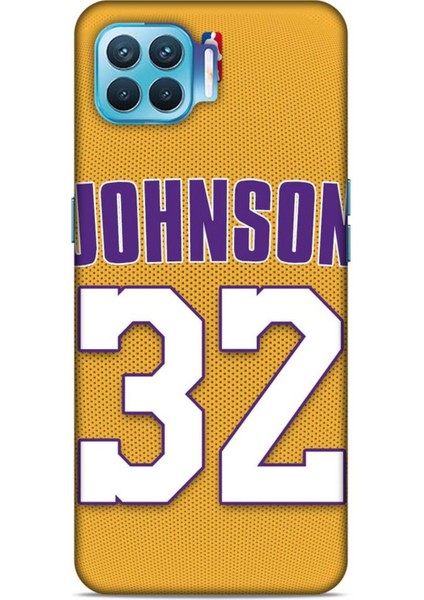 Oppo Reno 4 Lite Kılıf Basketbolcular 19 Johnson 32 Tam Koruma Kılıf
