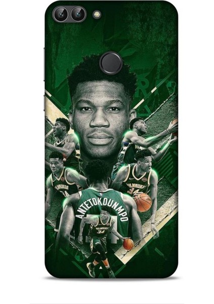 Huawei P Smart S 2020 Kılıf Basketbolcular 15 Antetokounmpo Kalın Silikon