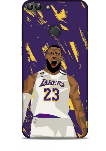 Huawei P Smart S 2020 Kılıf Basketbolcular 18 Lebron James Nba Parlak Kılıf