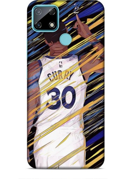 Realme C25 Kılıf Basketbolcular 14 Curry 30 Cover Kılıf