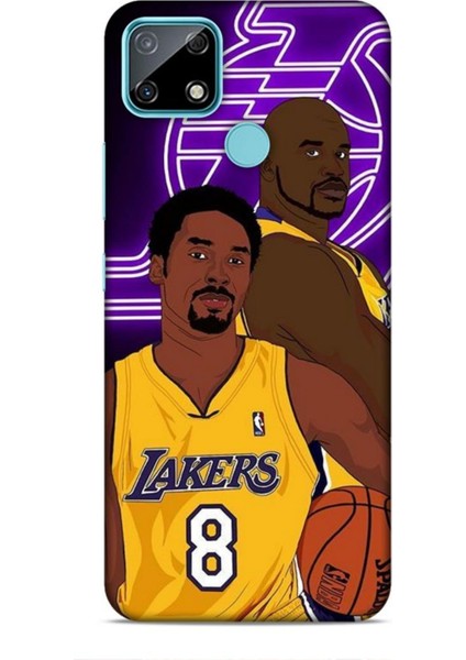 Realme C25 Kılıf Basketbolcular 25 Kobe Soyulmayan Kılıf