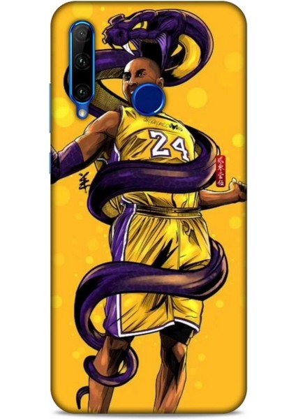 Honor 20 Lite Kılıf Basketbolcular 6 Kobe 24 Sarı Koruyucu Kapak