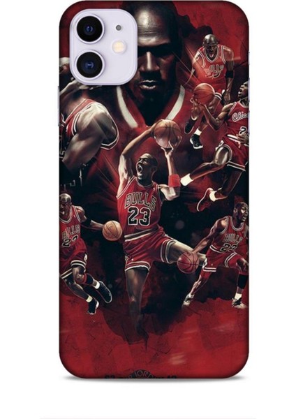 Apple iPhone 11 Kılıf Basketbolcular 12 Bulls 23 Tasarım Kılıf
