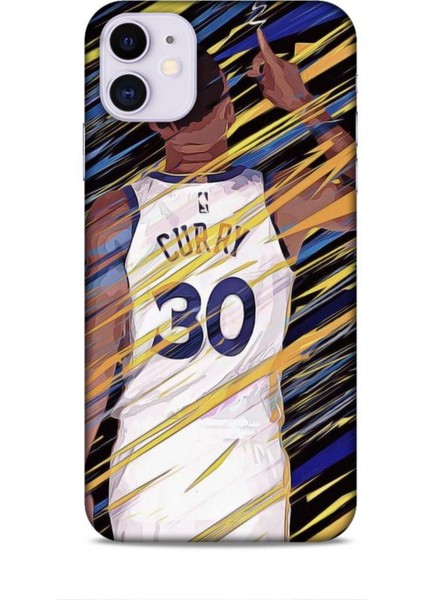 Apple iPhone 11 Kılıf Basketbolcular 14 Curry 30 Cover Kılıf