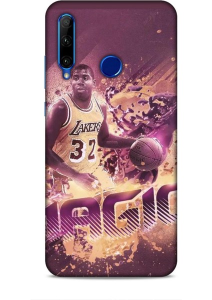 Honor 20 Lite Kılıf Basketbolcular 21 Magic Johnson Darbe Önleyici Kapak