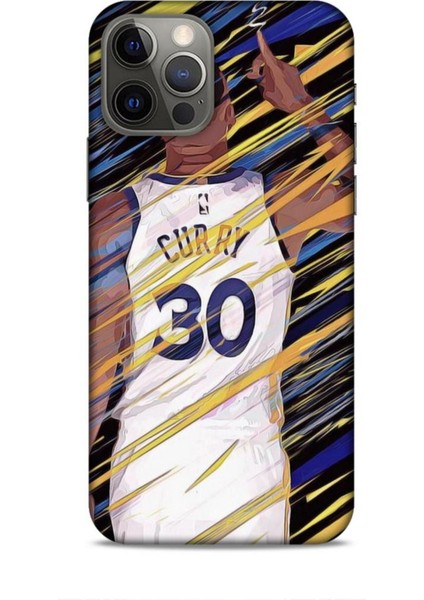 Apple iPhone 12 Pro Kılıf Basketbolcular 14 Curry 30 Cover Kılıf