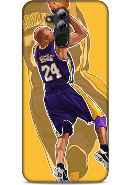 Huawei Mate 20 Lite Kılıf Basketbolcular 9 Kobe Bryant 24 Mor Uv Kılıf
