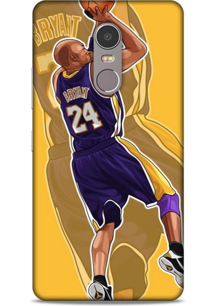 Lenovo K6 Note Kılıf Basketbolcular 9 Kobe Bryant 24 Mor Uv Kılıf