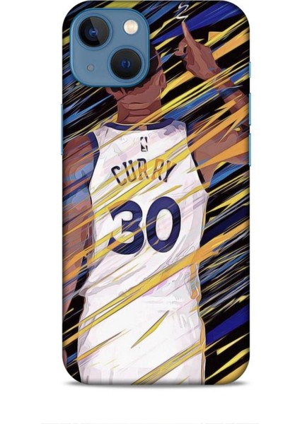 Apple iPhone 13 Mini Kılıf Basketbolcular 14 Curry 30 Cover Kılıf