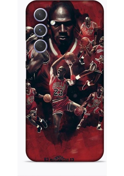 Samsung Galaxy A54 5g Kılıf Basketbolcular 12 Bulls 23 Tasarım Kılıf