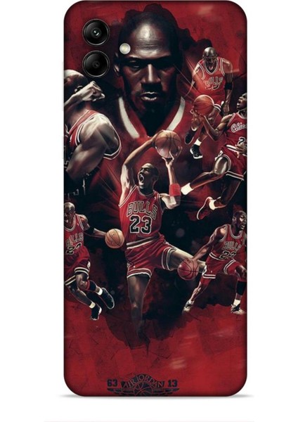Samsung Galaxy M04 Kılıf Basketbolcular 12 Bulls 23 Tasarım Kılıf