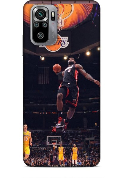 Xiaomi Poco M5S Kılıf Basketbolcular 16 Lebron James Hediyelik Kılıf
