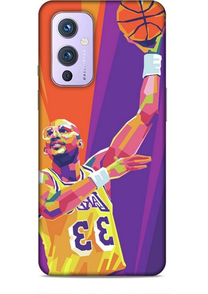 Oneplus 9 Kılıf Basketbolcular 22 Kareem Abdul Jabbar Kap