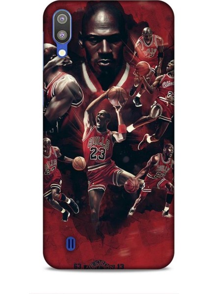 Samsung Galaxy M10 Kılıf Basketbolcular 12 Bulls 23 Tasarım Kılıf